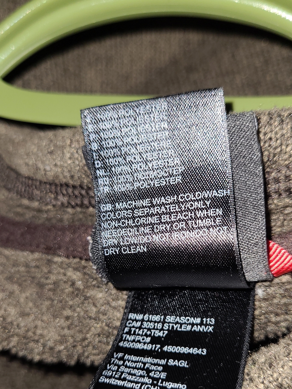 North Face Brown Crewneck Sweater Size Med - Picture 6 of 8